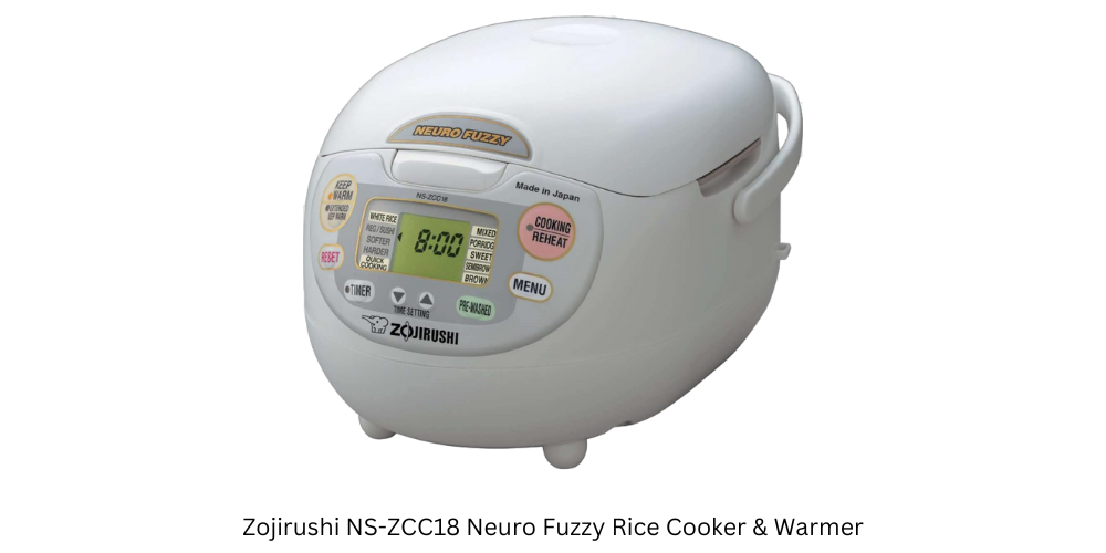 Zojirushi NS-ZCC18 Neuro Fuzzy Rice Cooker & Warmer