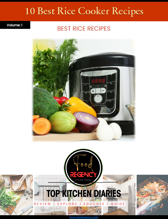 ebook Cover Page (10 Best Rice Recipes with Rice Cooker)